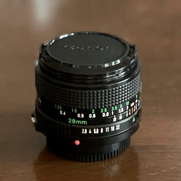 Used Canon Lens FD 28mm 1:2.8